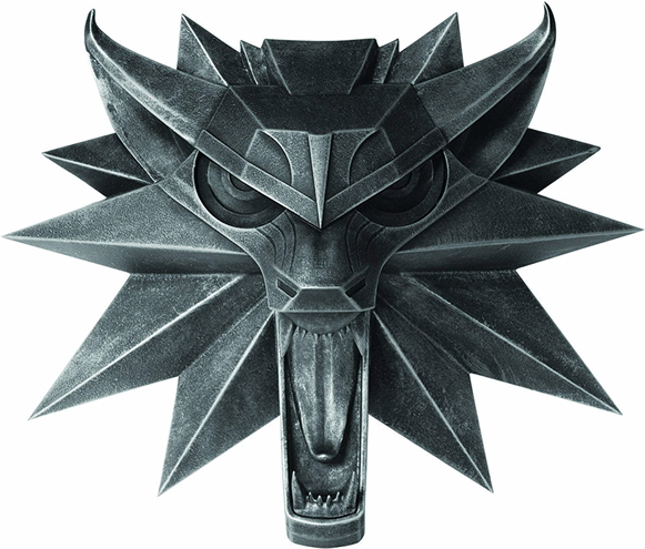1 Of - Witcher 3 Wild Hunt - Wolf Wall Sculpture (600x600), Png Download