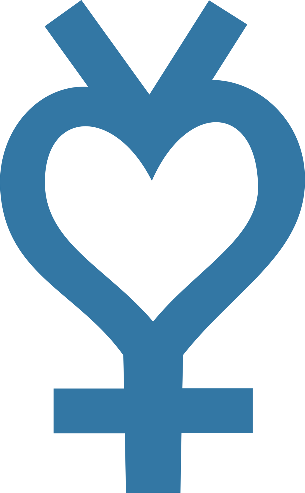 My Ruling Planet Is Mercury - Sailor Moon Mercury Symbol (1024x1657), Png Download