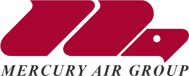 Home - Mercury Air Group Logo (633x269), Png Download