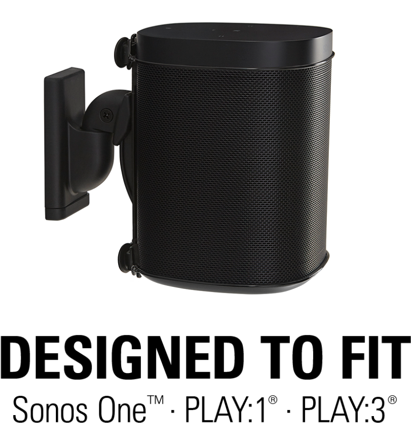 Wswm21 Designed To Fit Sonos One, Play - Wall Mount Sonos Play One (1024x1024), Png Download