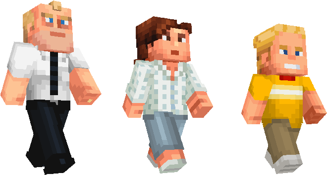 The Incredibles Skin Pack Is Out Today You Can Find - Minecraft Incredibles Skin Pack (748x421), Png Download