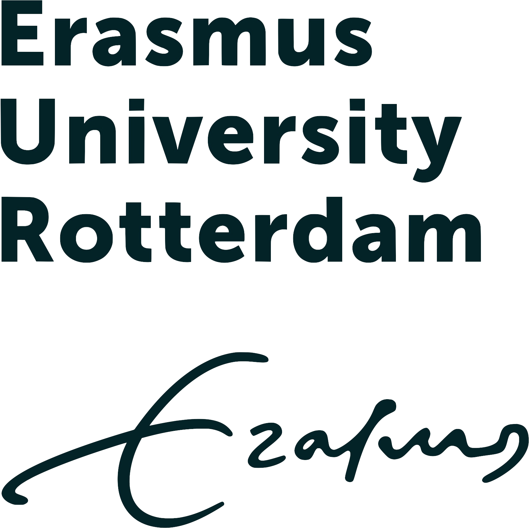 Erasmus University Rotterdam - Erasmus University Rotterdam Logo (1820x1817), Png Download
