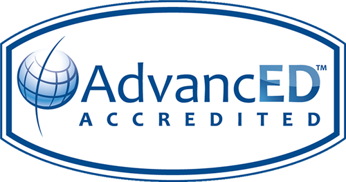Advanced Ed Accreditation Logo - Advanced Accredited Logo (500x264), Png Download