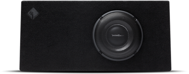 Rockford Fosgate Power Single 10” T1 Slim Vented Loaded - Wallet (625x625), Png Download