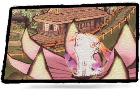 Originally Released In 2006 For The Playstation 2, - Ōkami (500x301), Png Download