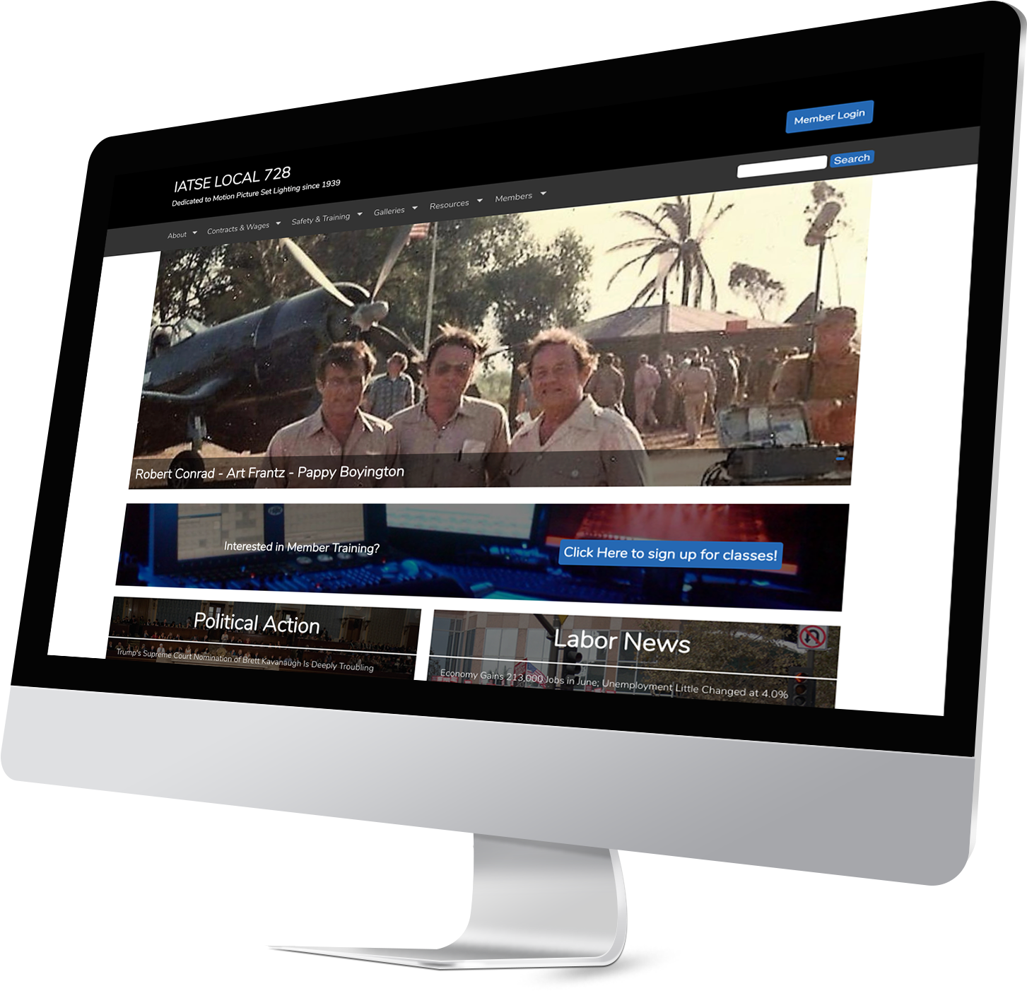 Iatse Local - Los Angeles (1498x1427), Png Download