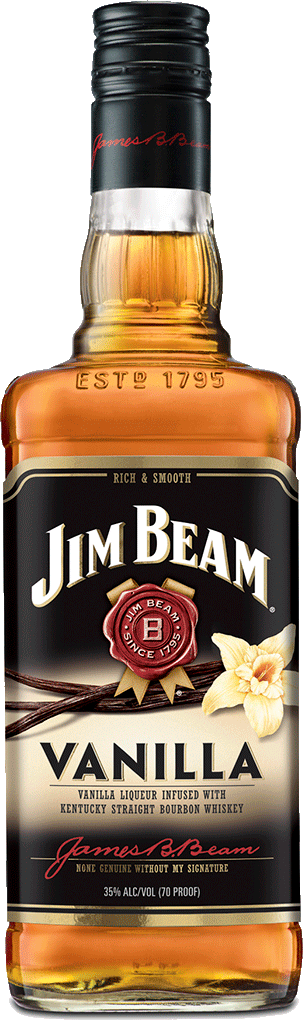 Jim Beam Vanilla - Jim Beam Vanilla Bottle (305x1024), Png Download