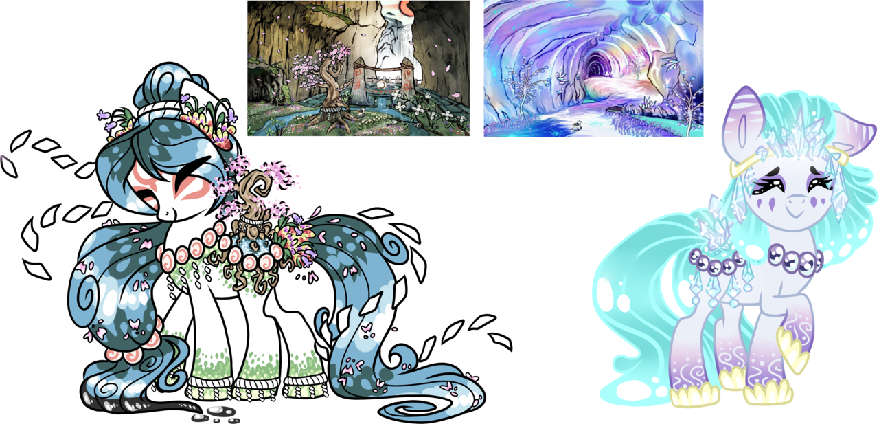 Rainjay-xx, Oc, Oc Only, Okami, Ponified, Safe, Scenery, - Mlp Pond Pony Oc (1280x617), Png Download