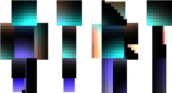 Minecraft Skin Okami - Team Rocket Grunt Minecraft Skin (600x348), Png Download