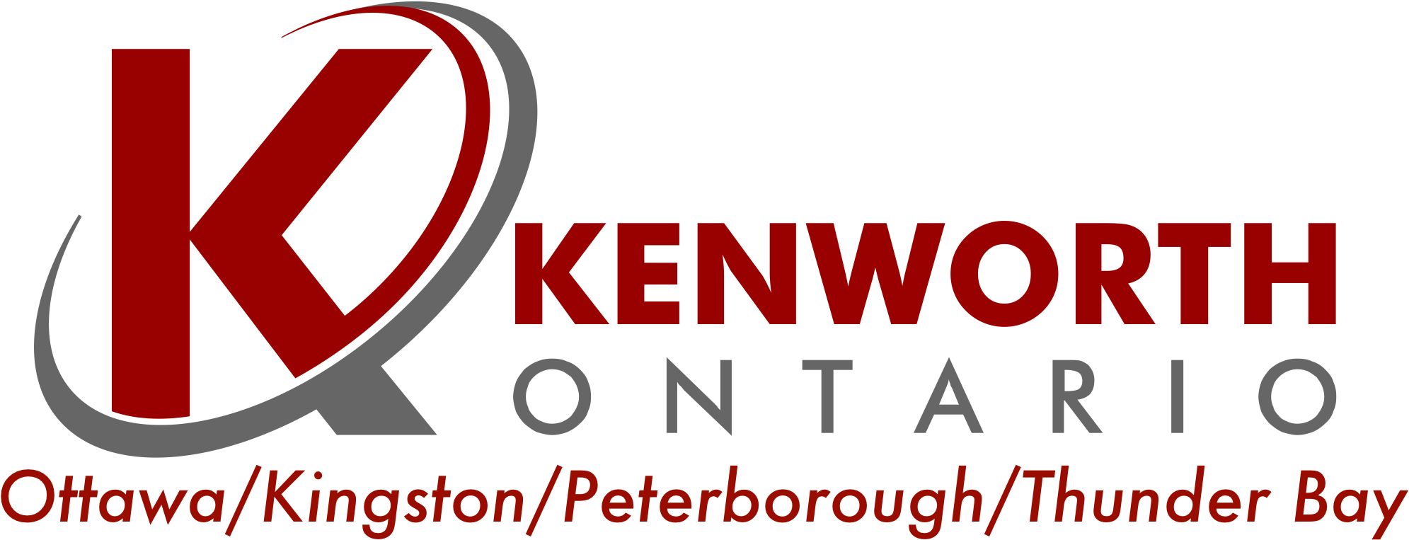 Kenworth - Kenworth Ontario (2157x819), Png Download