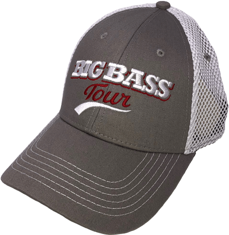 Big Bass Tour White And Gray Hat Bass Pro Shops Hat Transparent
