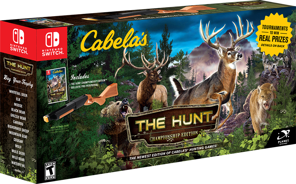 Available Now On The Nintendo ® Switch - Cabela's The Hunt Championship Edition (992x616), Png Download