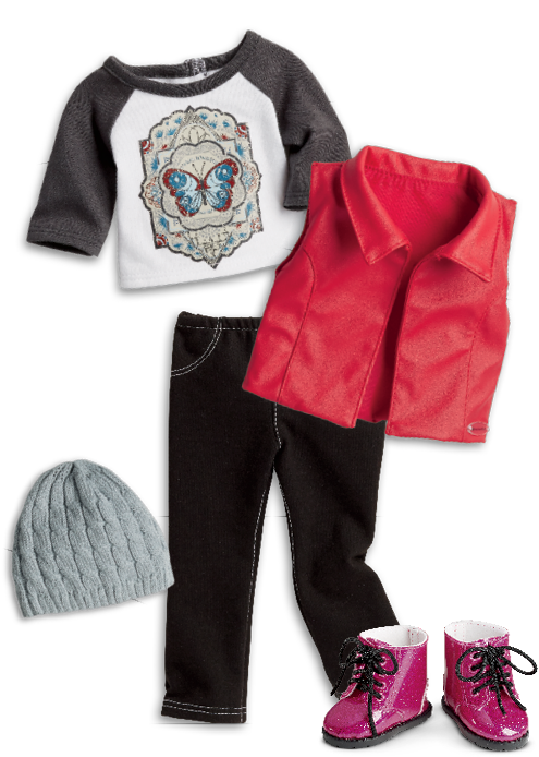 Letsexploreoutfit - American Girl Let's Explore Outfit (555x747), Png Download