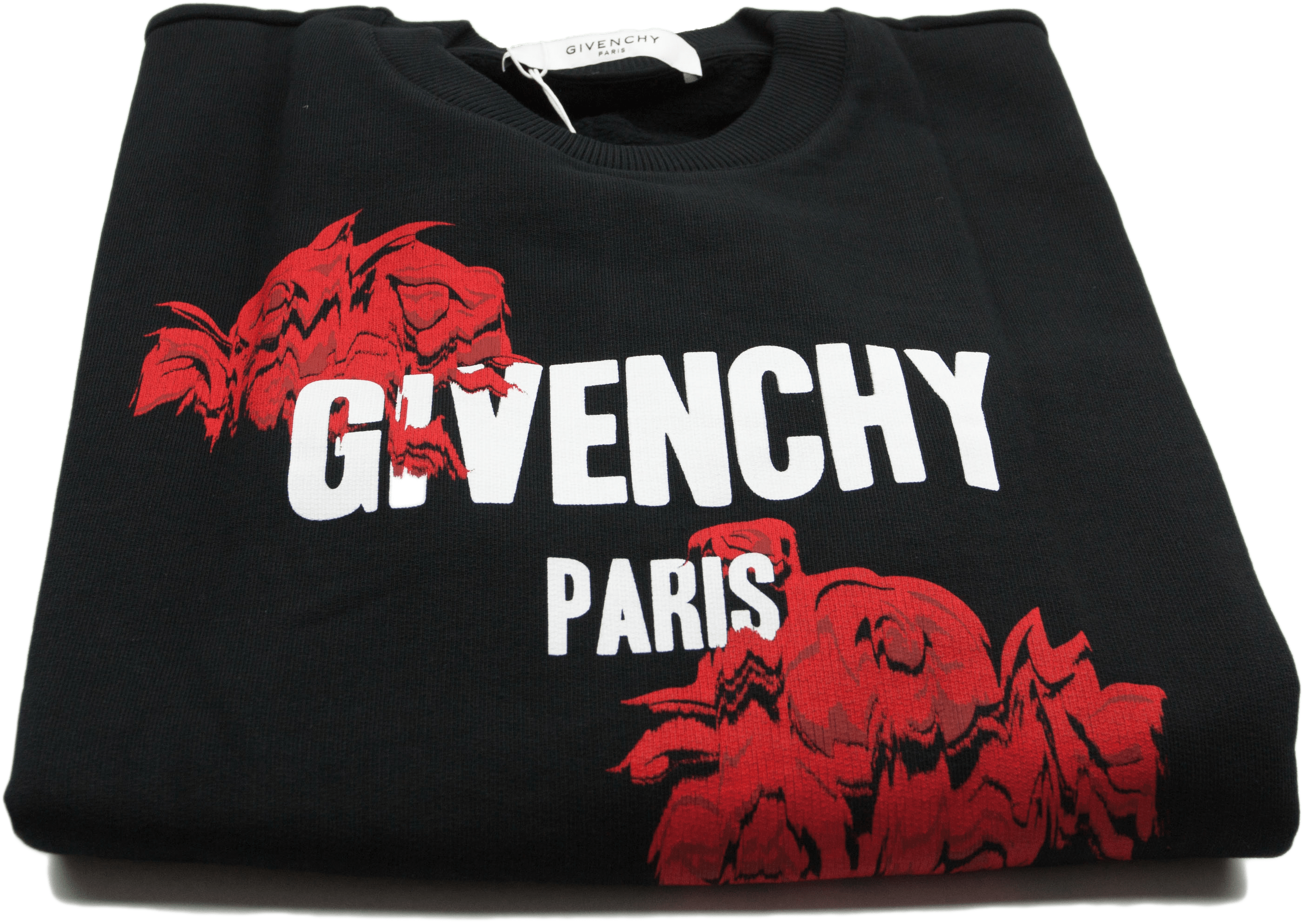 Givenchy “rose Logo” Sweatershirt (4272x2848), Png Download