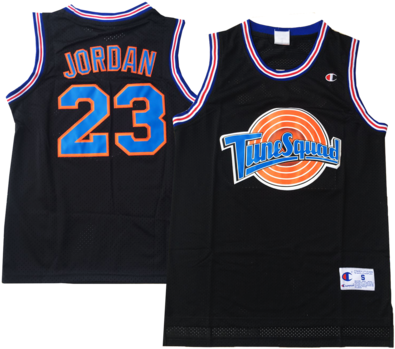 Michael Jordan - Black Space Jam Mj Jersey (480x480), Png Download