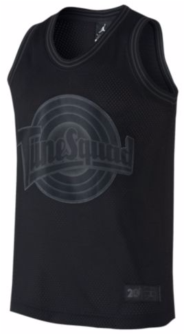 W2c[w2c] Black Tune Squad Jersey - Active Tank (465x324), Png Download