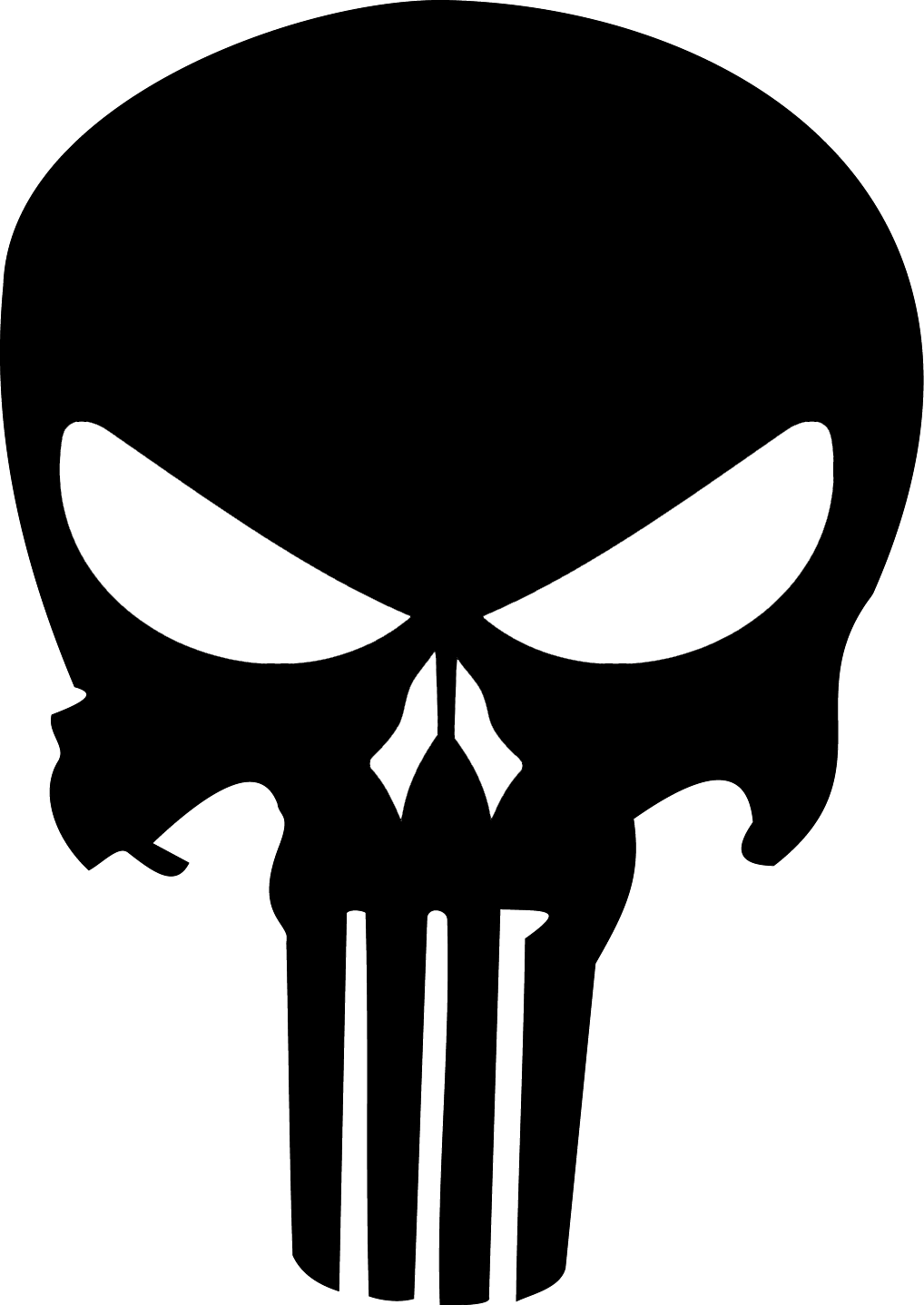 Punisher Logo (1018x1438), Png Download