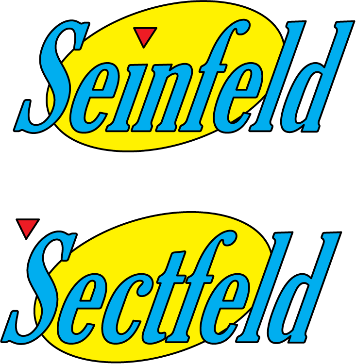 Sjv Lettering And Logos, 2, Digital Webbing Forums - Seinfeld Logo Png (733x750), Png Download