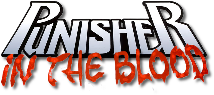 Punisher In The Blood Vol 1 - Punisher Comic (748x318), Png Download