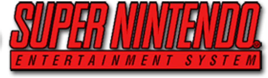 The World Of The Super Ninteno - Super Nes Logo Png (960x281), Png Download