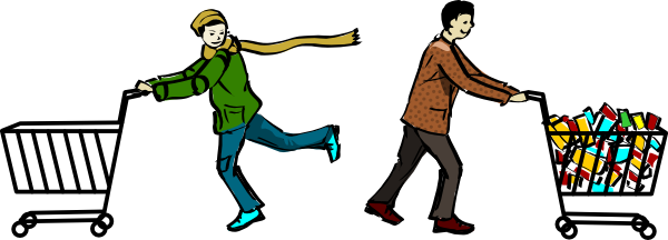 Two Men Shopping Clip Art Shopping Clip Art Png Full Size Png Download Seekpng