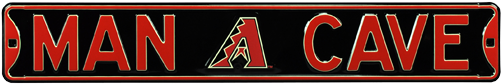 Arizona Diamondbacks “man Cave” Authentic Street Sign - Man Cave Arizona Diamondbacks Street Sign (500x500), Png Download
