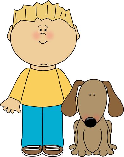 Dog Images For Kids Clipart Clipartxtras - Write A Paragraph About Your Favourite Animal (394x500), Png Download