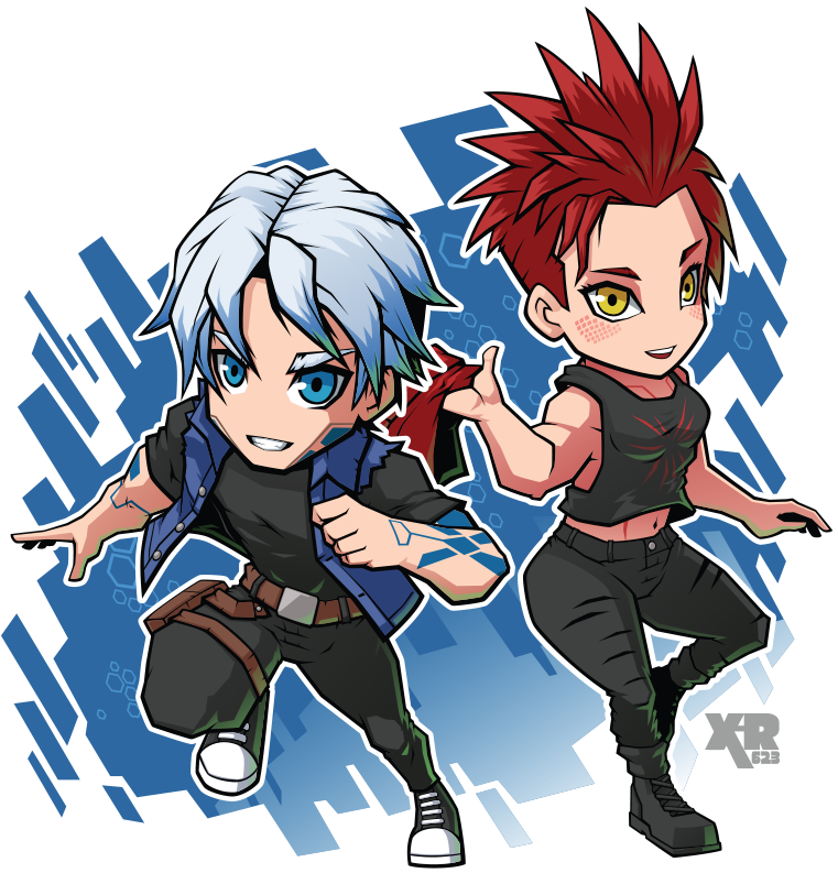 Fa Ready Player One - Ready Player One Chibi (800x800), Png Download