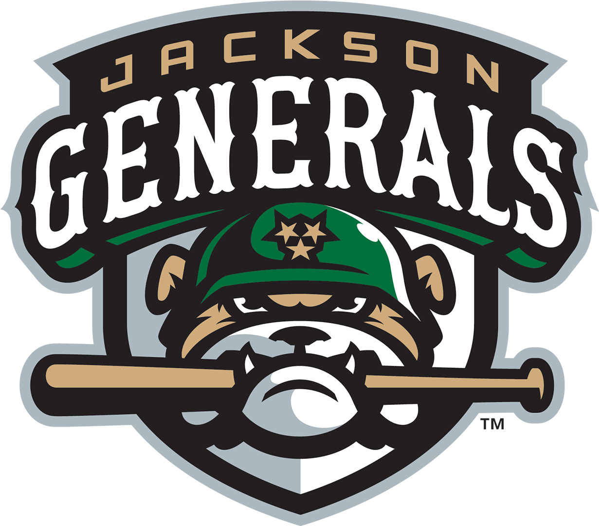 The Logo Of Minor League Baseball Team The Jackson - Jackson Generals (1920x1080), Png Download