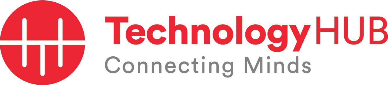 Logo Technology Hub Logo Technology Hub - Trinity College Math Society (1336x294), Png Download