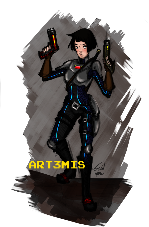Ready Player One Fan Art Art3mis (679x961), Png Download