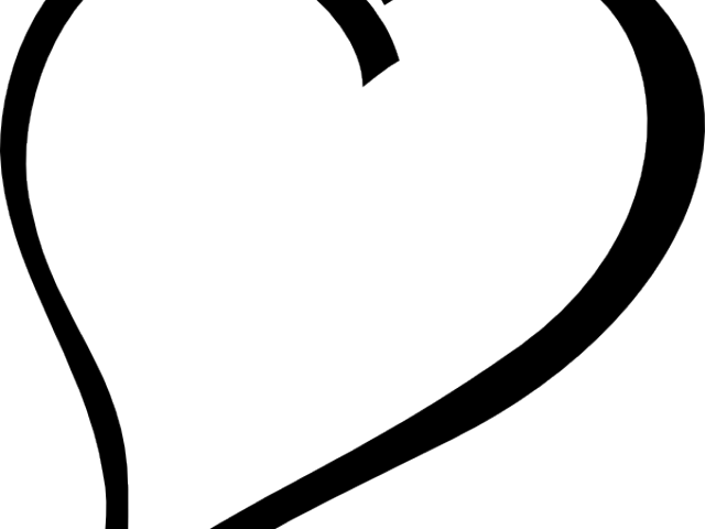 Black Heart Clipart - Clip Art (640x480), Png Download