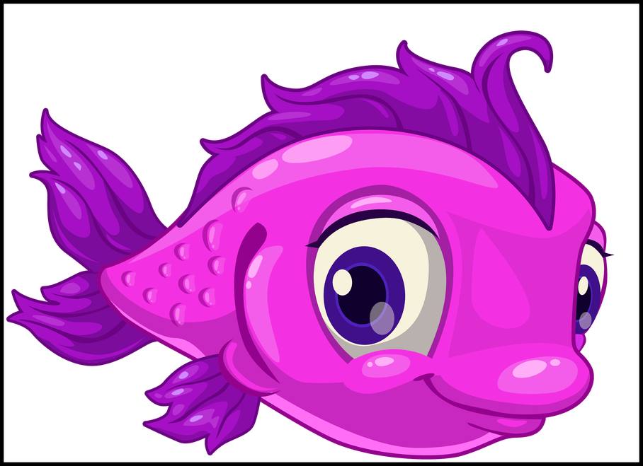 The Best Png Fish Sea Clipart And Clip Art Pic Of Penguin - Fish In The Sea Clipart (908x659), Png Download