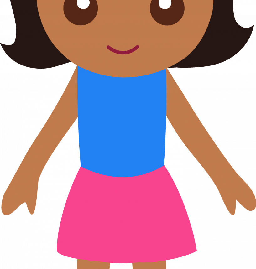Little Girl Clip Art (817x859), Png Download