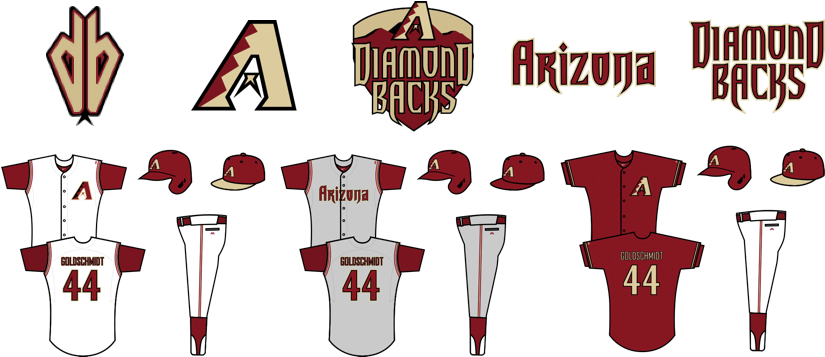The Scripts Are The Ones Currently Used In The Diamondbacks - Arizona Diamondbacks - Pewter Belt Buckle (886x401), Png Download