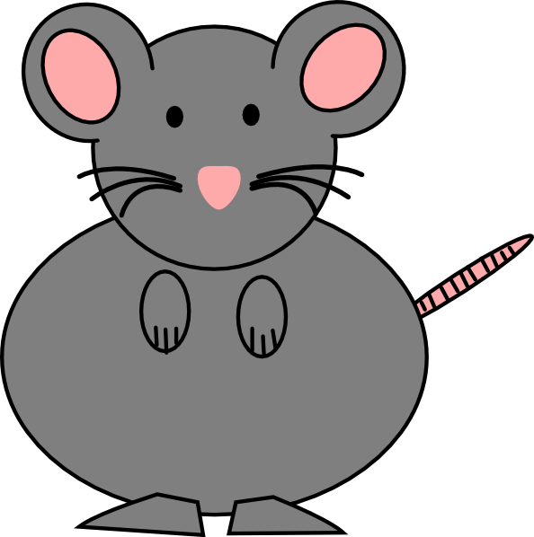 How To Set Use Mouse Clipart - Pregnant Rat Clip Art (594x598), Png Download
