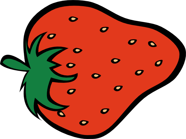 How To Set Use Strawberry Clipart - Strawberry Clip Art (600x448), Png Download