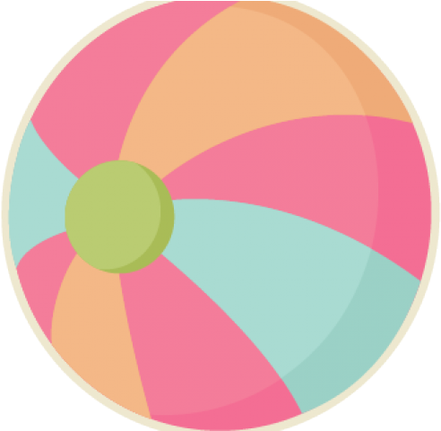 Cute Beach Ball Png (640x480), Png Download