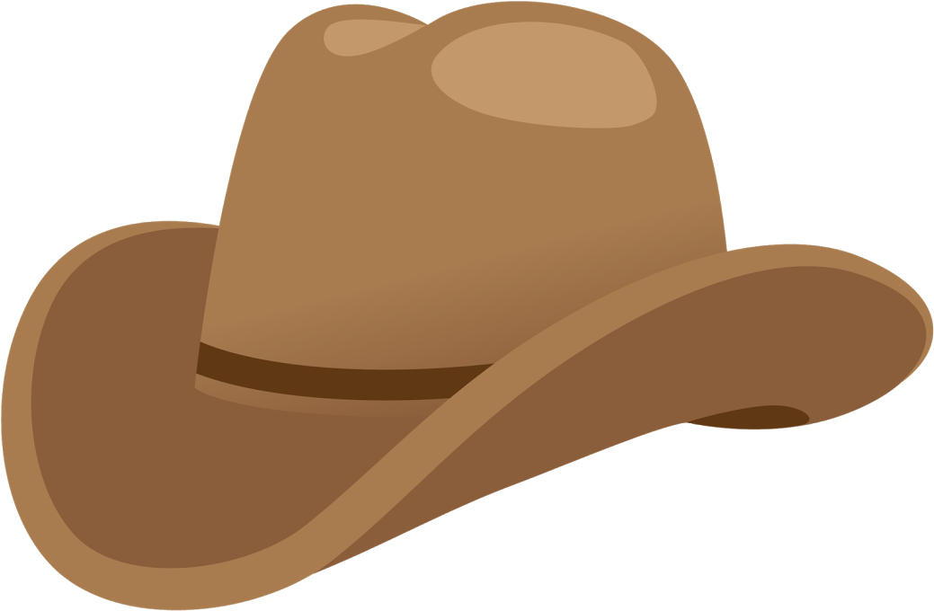 Cowboy Hat Clipart Picsart - Cowboy Hat Clipart (1039x709), Png Download