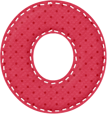 B *✿* Strawberry Kisses Clip Art, Numbers, Kit, Maria - Letra O Animada Png (415x441), Png Download