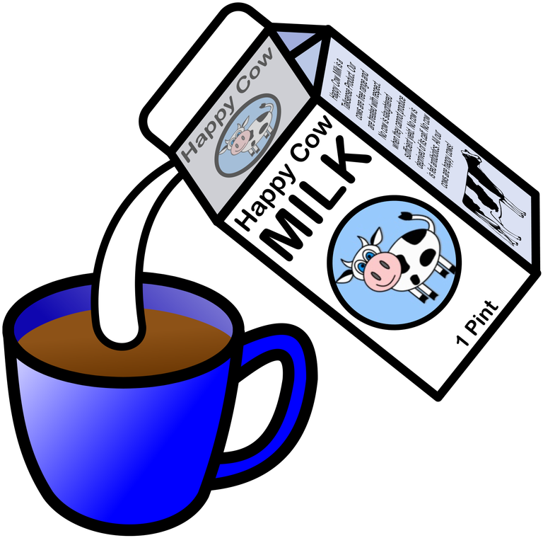 Pouring Milk Png Download - Tea And Milk Clipart (800x800), Png Download