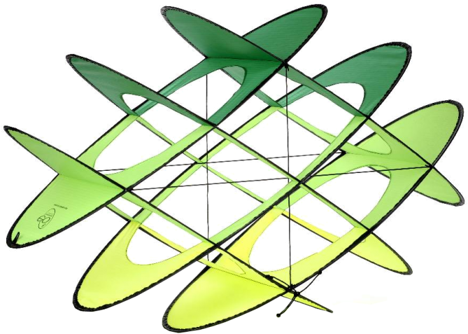 Eo6 Citrus Box Cellular Kite - Prism Designs Prism Eo6 Box Kite (728x728), Png Download