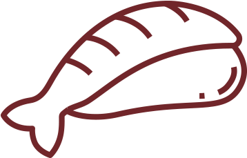 Enn's Japanese Cuisine Sushi - Icon (418x374), Png Download