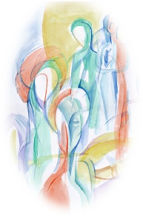 Banner Royalty Free Library Angels Drawing Lonely - Illustration (289x435), Png Download
