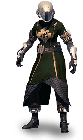 Destiny Warlock - Destiny Warlock Vex Armor (275x500), Png Download