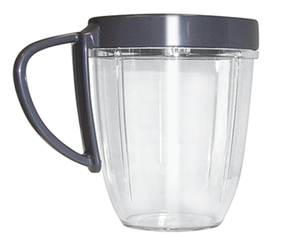 Lip Ring With Handle - Nutribullet Nährstoff-extraktor 600w 8-teilig (668x488), Png Download