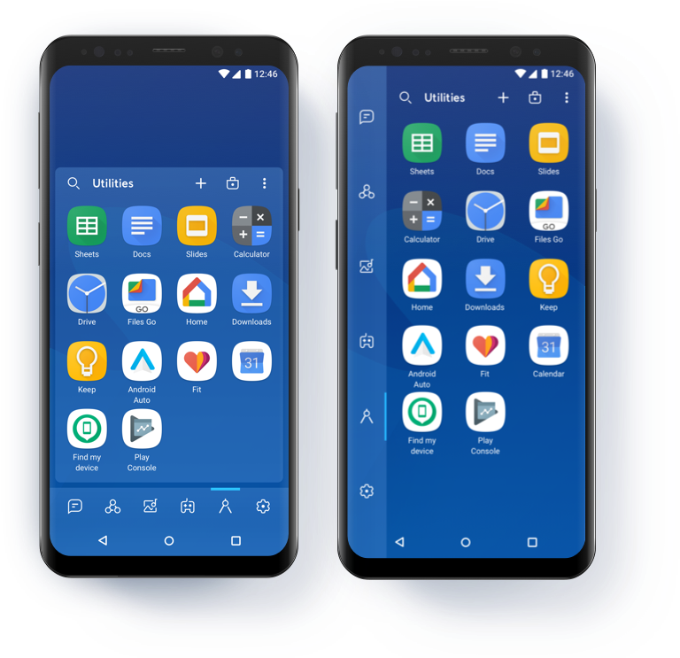 All Your Apps Automatically Sorted - Smart Launcher (825x755), Png Download