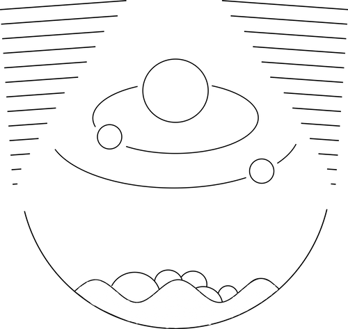 Line Art (500x473), Png Download