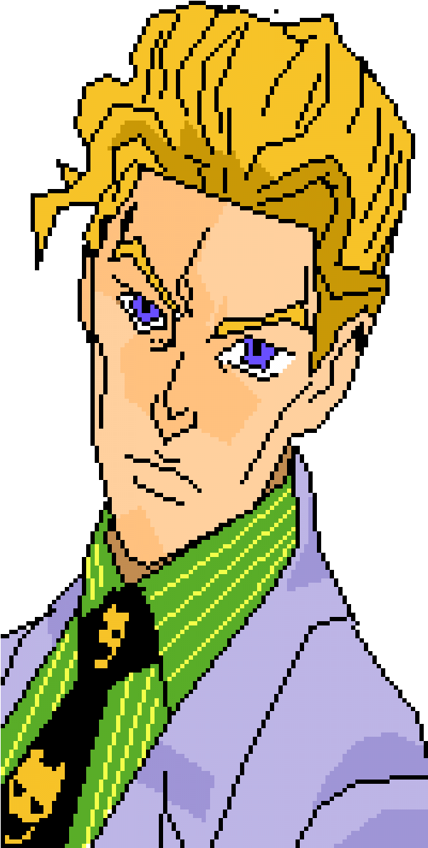 Jojo Bizarre Adventure Yoshikage Kira - Yoshikage Kira (600x1200), Png Download
