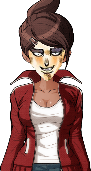 Danganronpa Aoi Asahina Jojo's Bizarre Adventure Toshikazu - Akane Owari And Aoi Asahina (299x560), Png Download